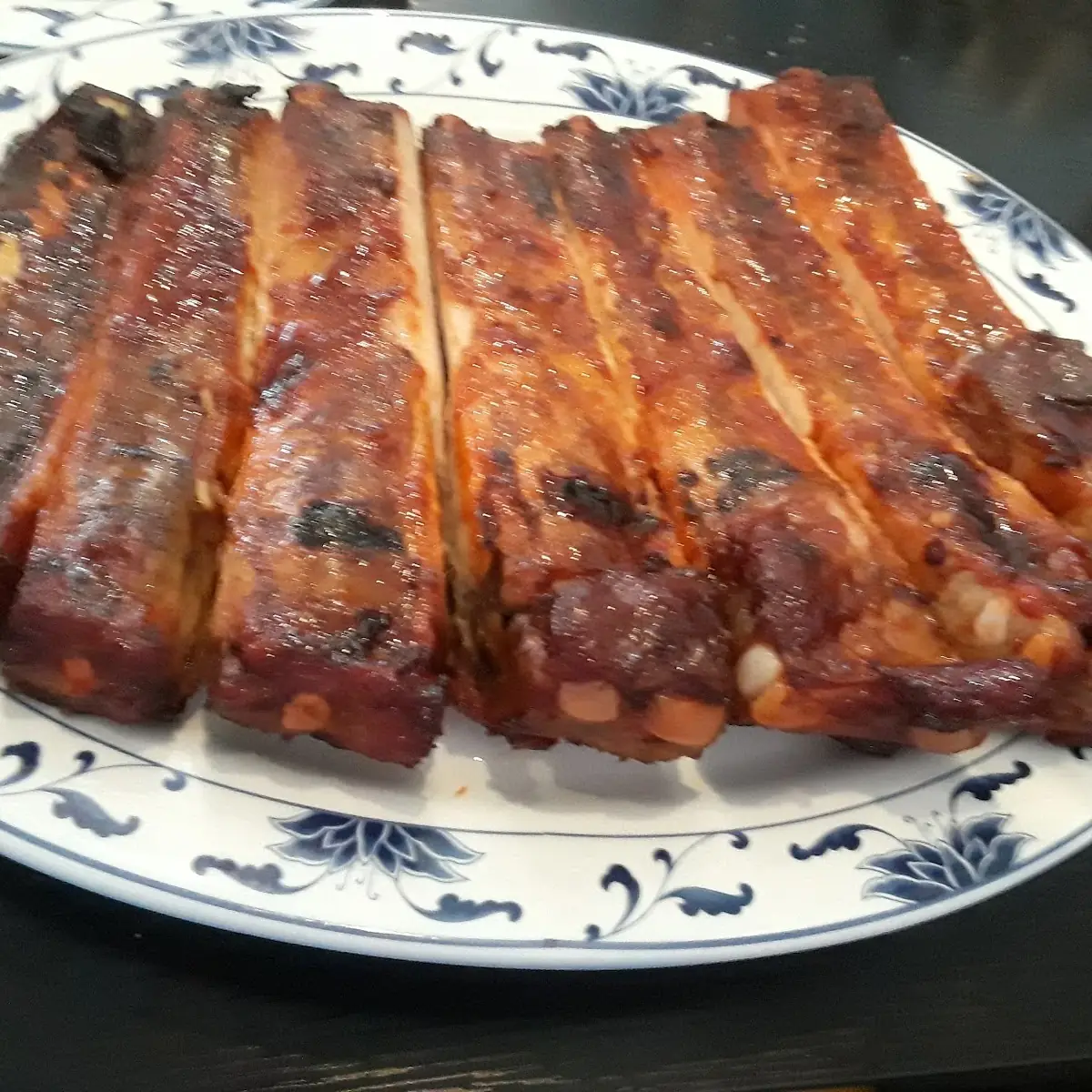 bbq spare ribs 烤排骨